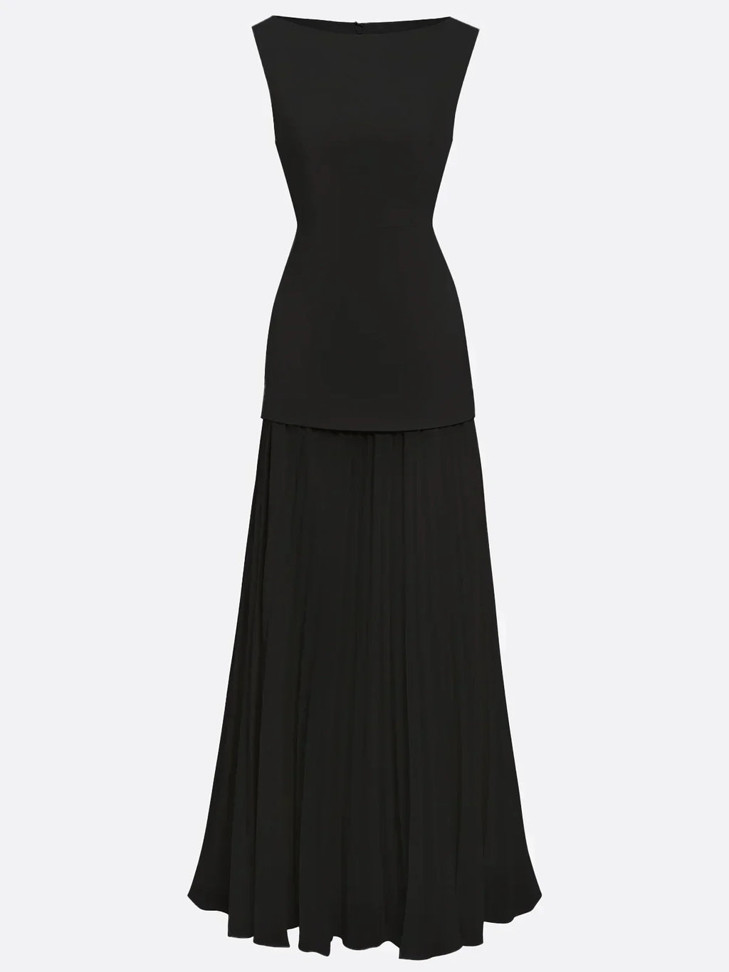 Micaela - Robe longue plissée de design
