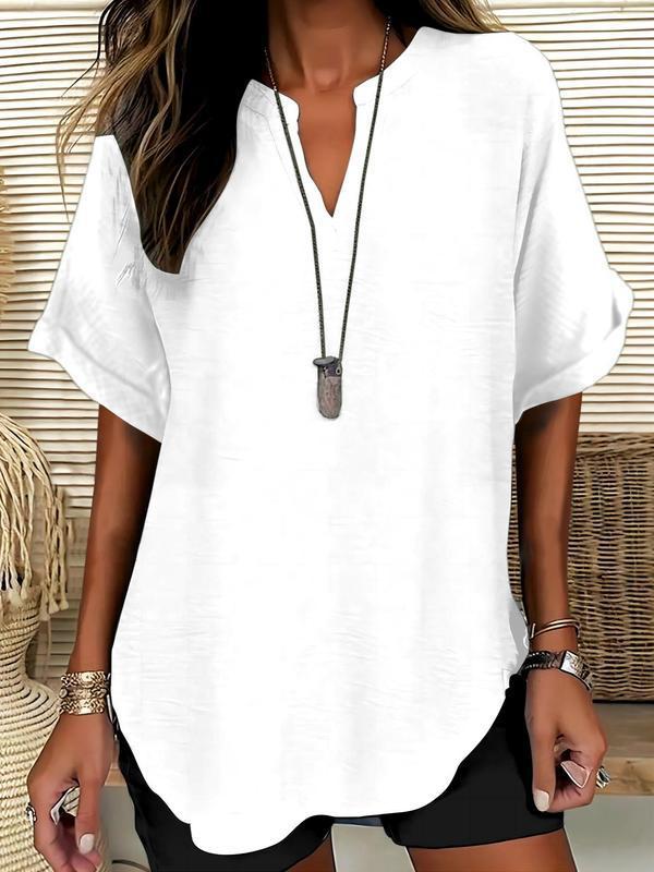 Blouse Xalina avec décolleté en V