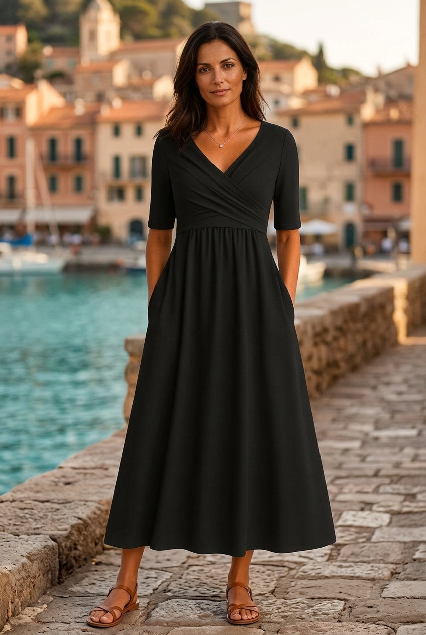 Diane - Robe Midi Élégante