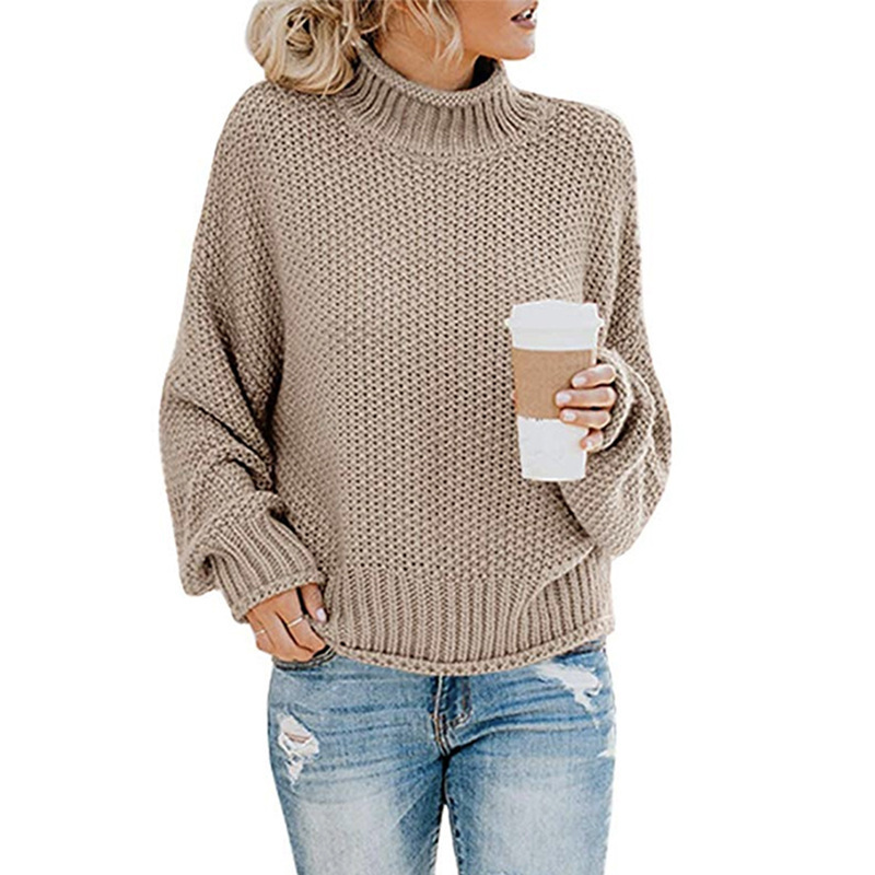 Noël - Pull Col Montant Confortable