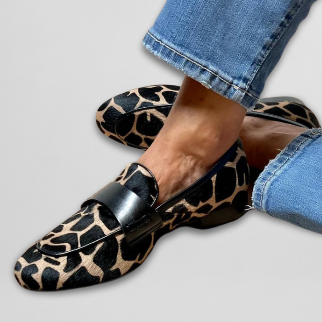 Quirelle - Mocassins à Imprimé Animal