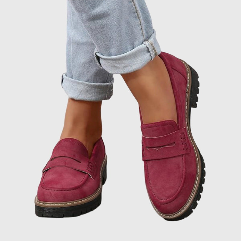 Mocassins Femme Destiny – Suède, Style Intemporel