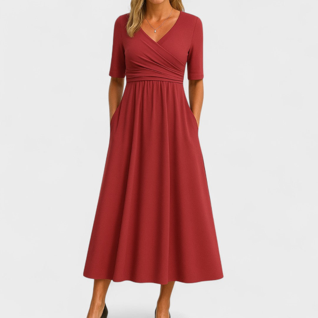 Diane - Robe Midi Élégante