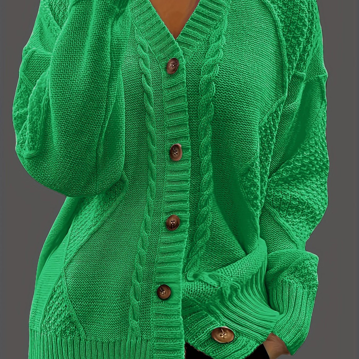 Florine™ | Pull Doux à Motif Floral Torsadé