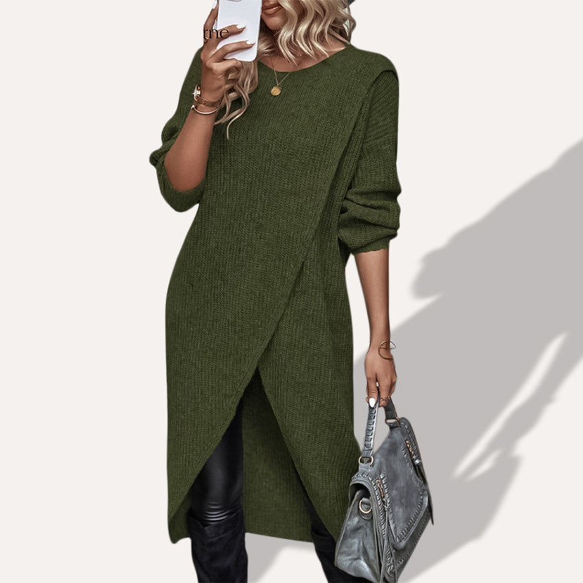Grace | Robe en Maille pour Cacher le Ventre