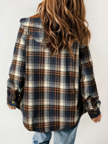Elvessa | Veste en Flanelle à Carreaux