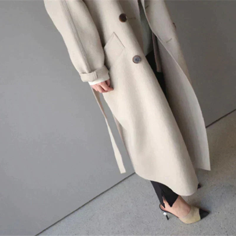 Sarah™ - Manteau Long en Laine