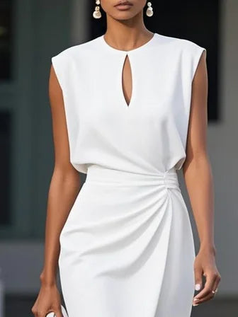 María - Robe midi de créateur