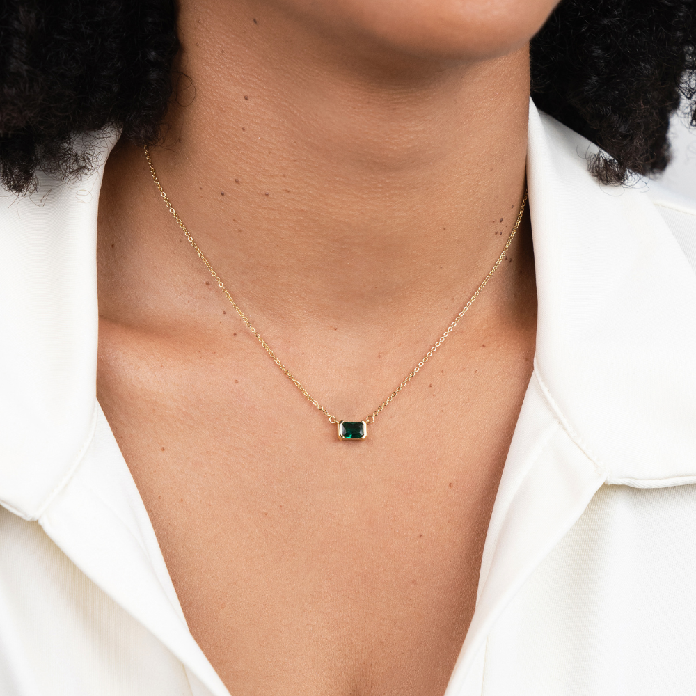 Collier Simone Emerald