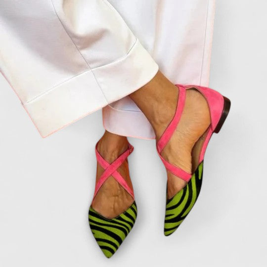 Ballerines Femme Khreysa – Brides Élégantes, Style Chic