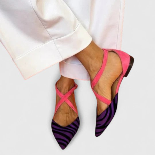 Ballerines Femme Khreysa – Brides Élégantes, Style Chic