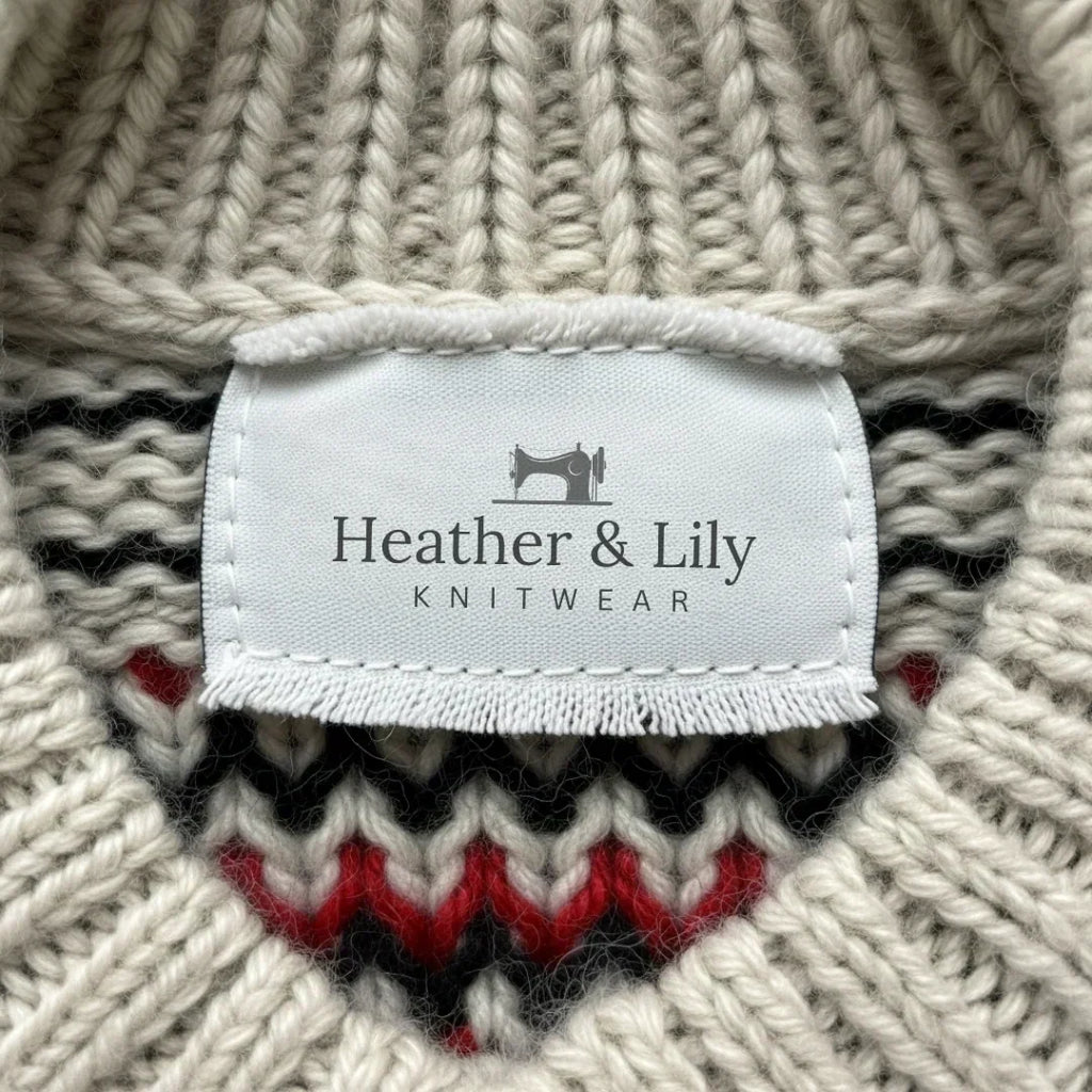 Eva | Cardigan Vintage Islandais