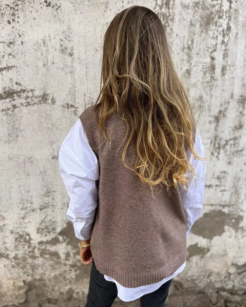 NUSA | Gilet en Tricot Premium