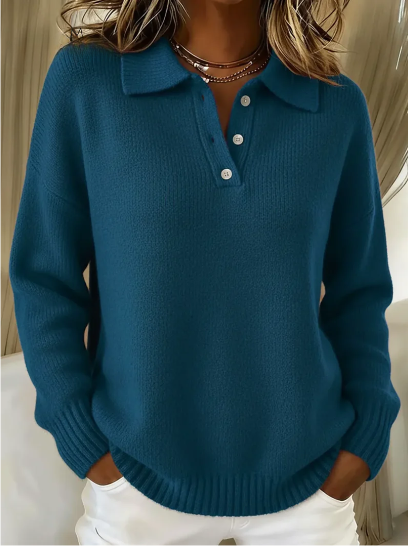 CHLOÉ | PULL DOUX AVEC COL