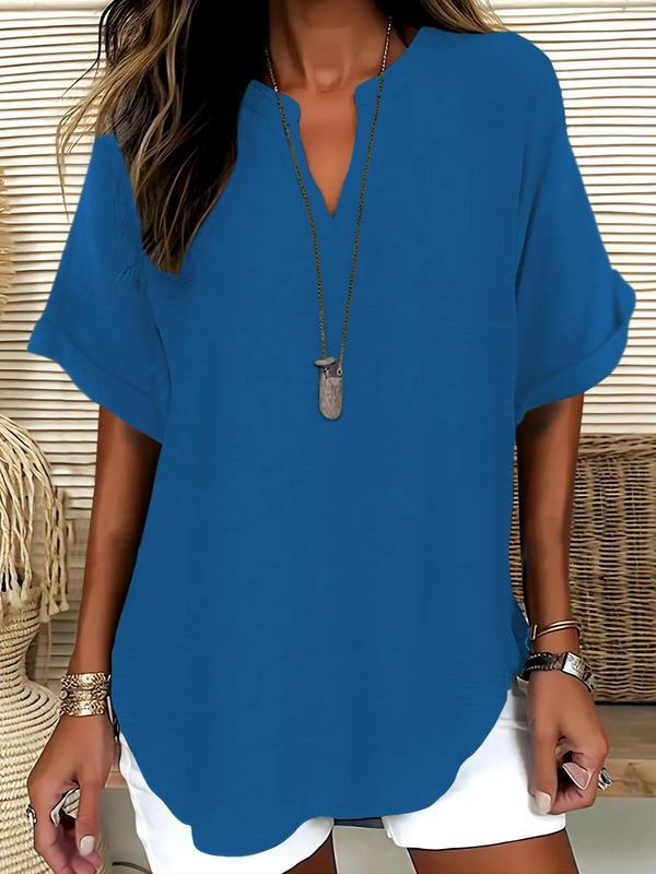 Blouse Xalina avec décolleté en V