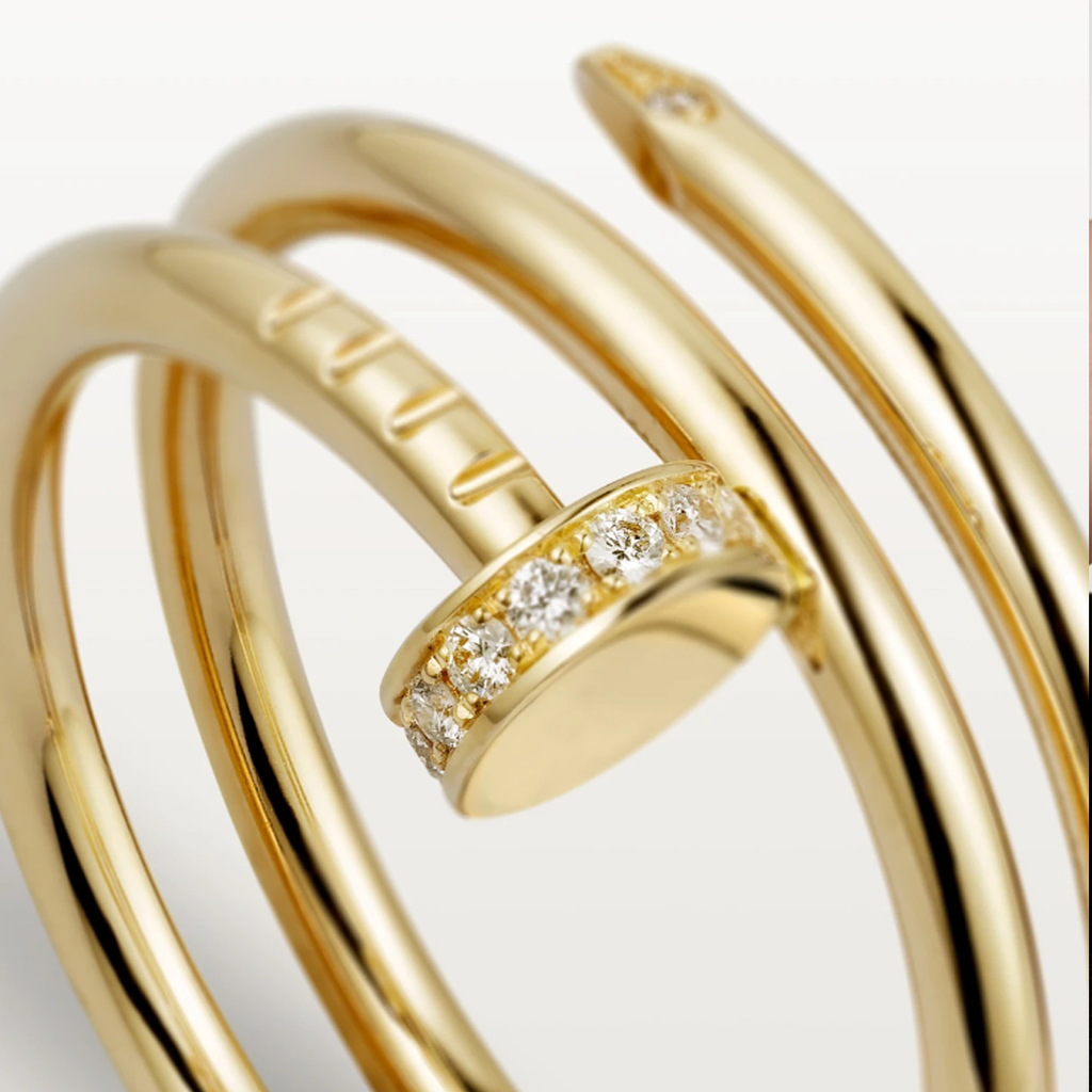 Bague empilable clou