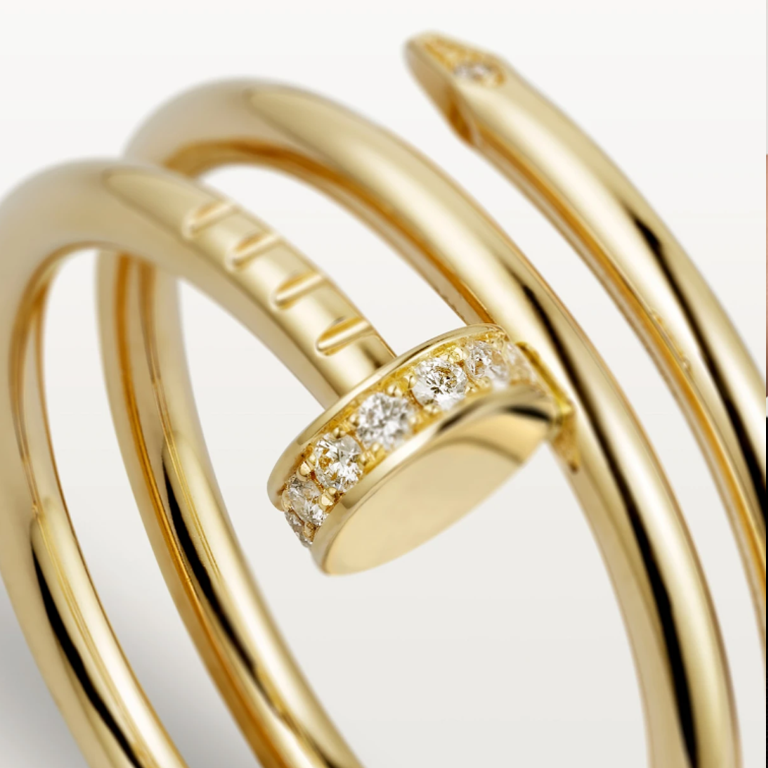 Bague empilable clou