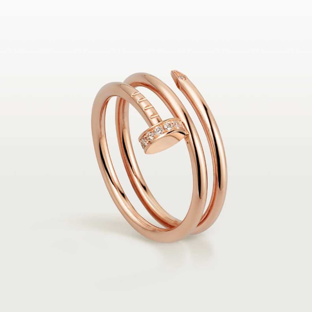 Bague empilable clou