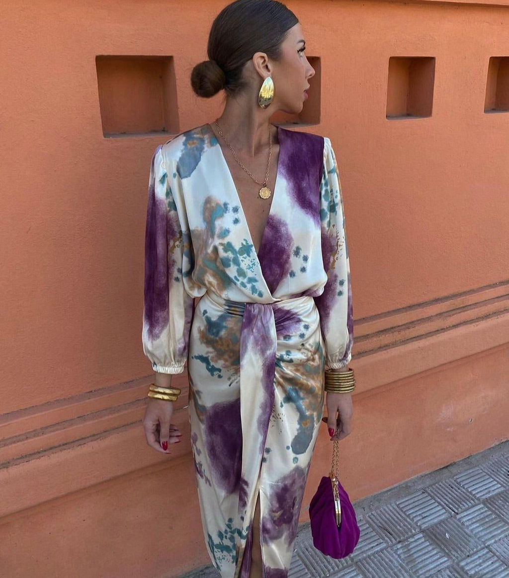 Valeria - Robe Décolleté en V