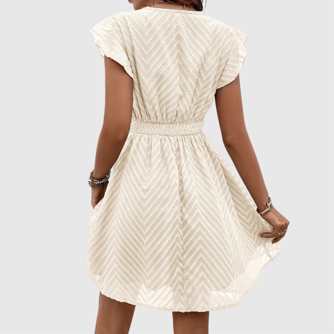Sophia - Robe Élégante et Confortable avec Décolleté en Cœur