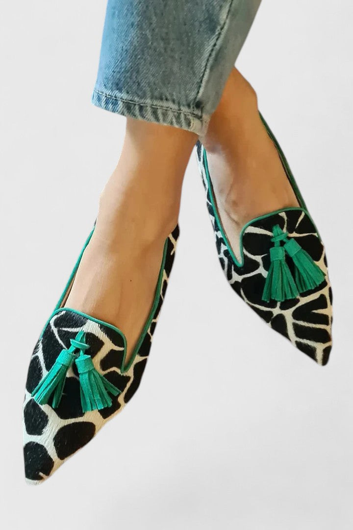 Mocassins Femme Dhreika – Enfilage Facile, Design Ludique