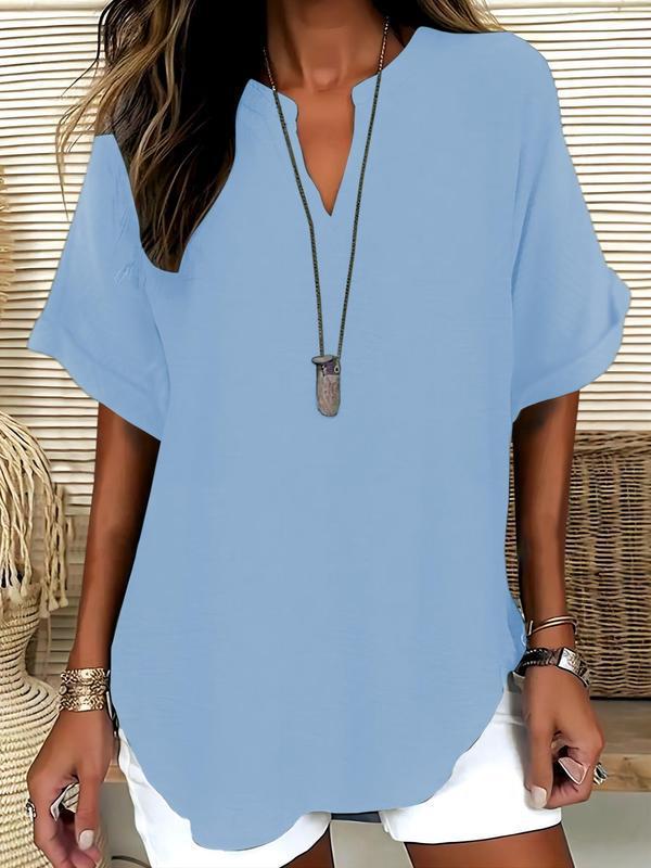 Blouse Xalina avec décolleté en V