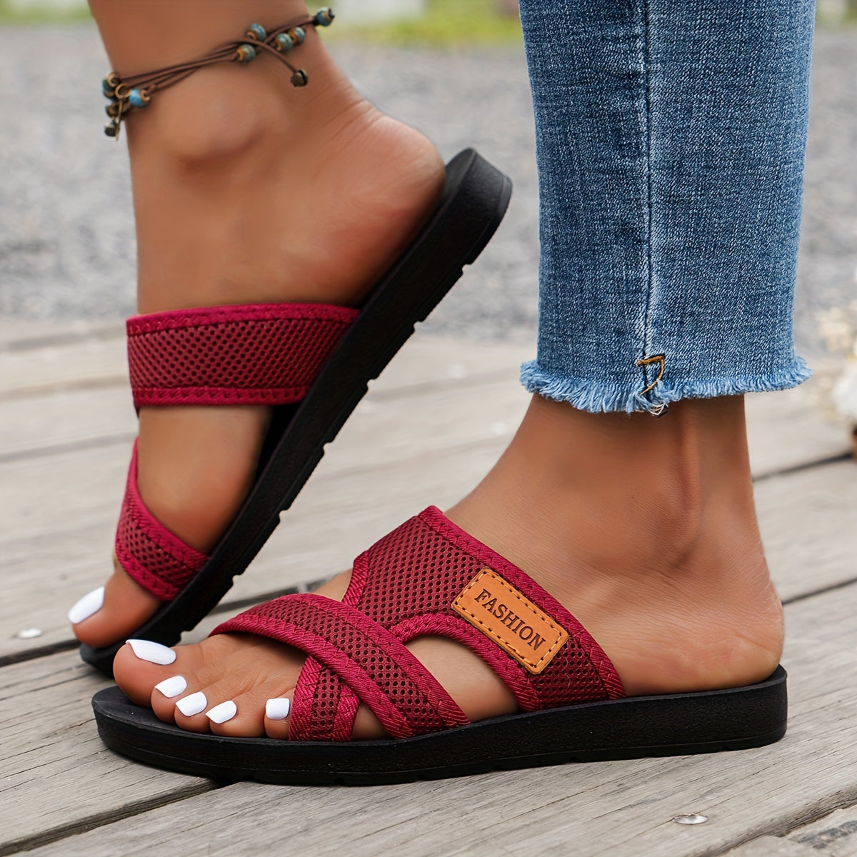 Sandales Sport Femme en Mesh Respirant