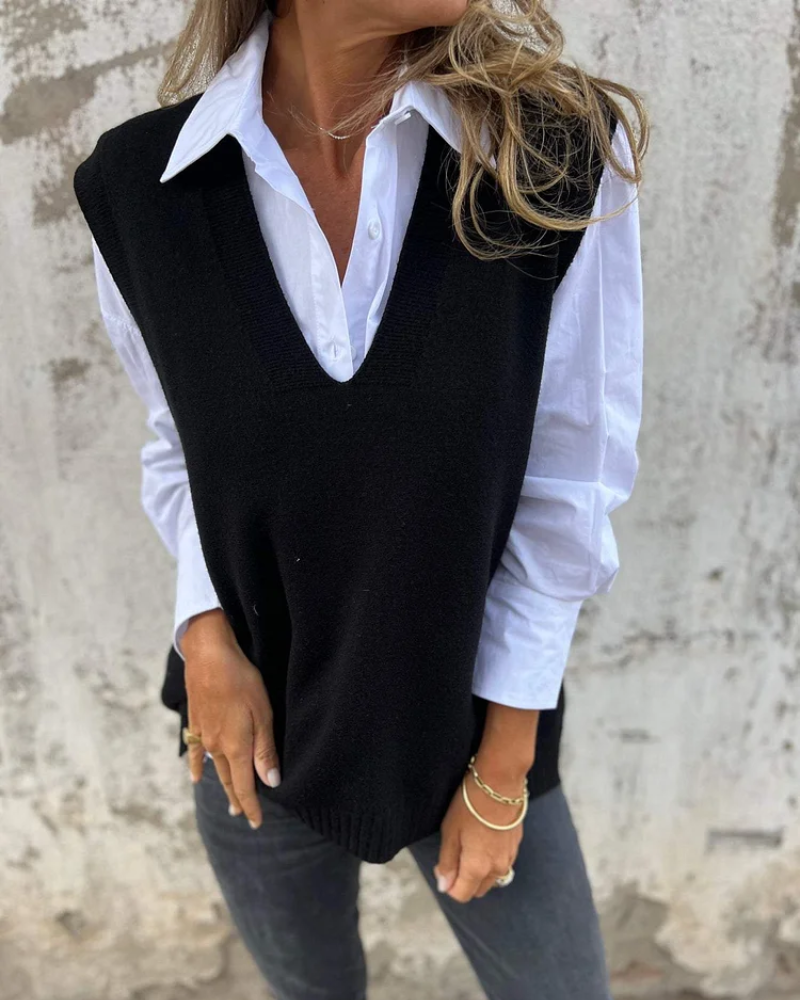 NUSA | Gilet en Maille Premium