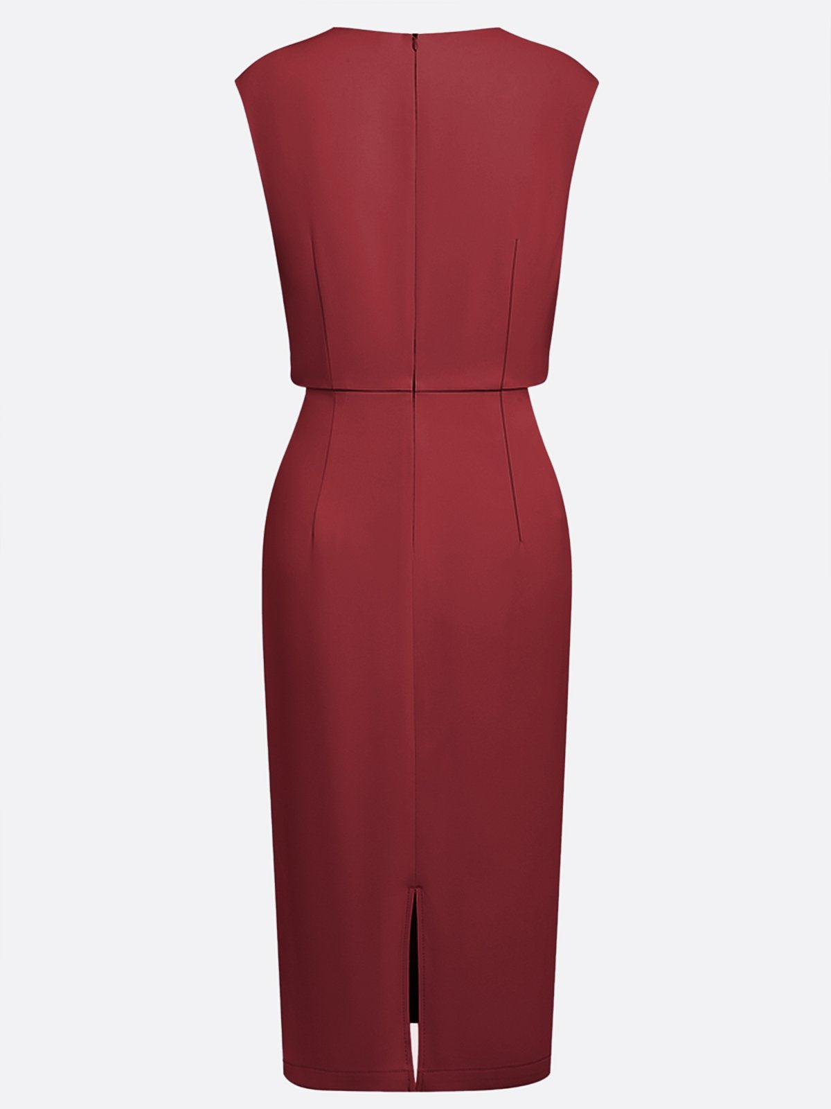 María - Robe midi de créateur