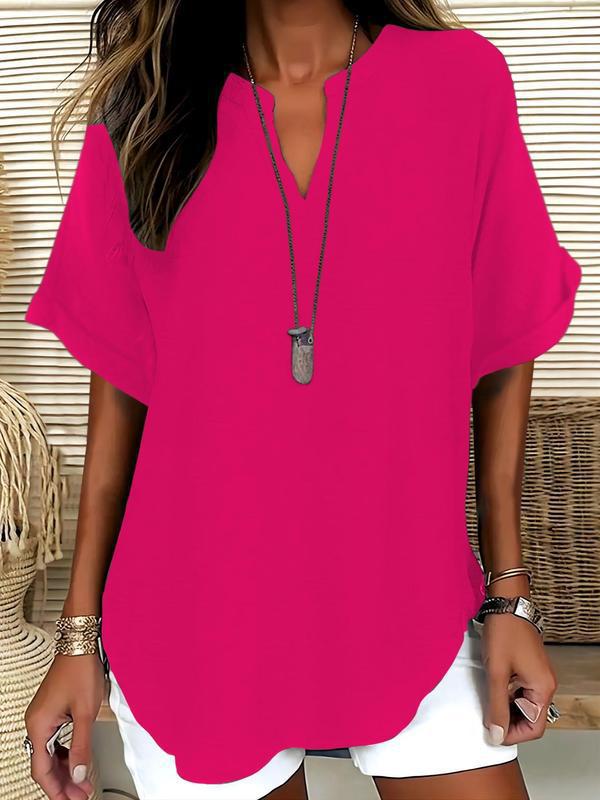 Blouse Xalina avec décolleté en V