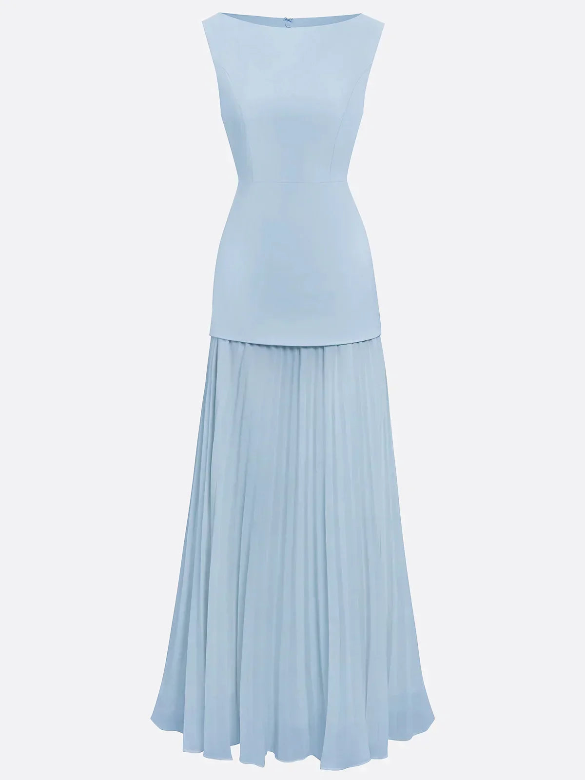 Micaela - Robe longue plissée de design