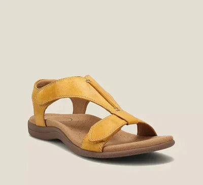 Sandales en Cuir à Brides Ajustables – Confort Ergonomique Estival
