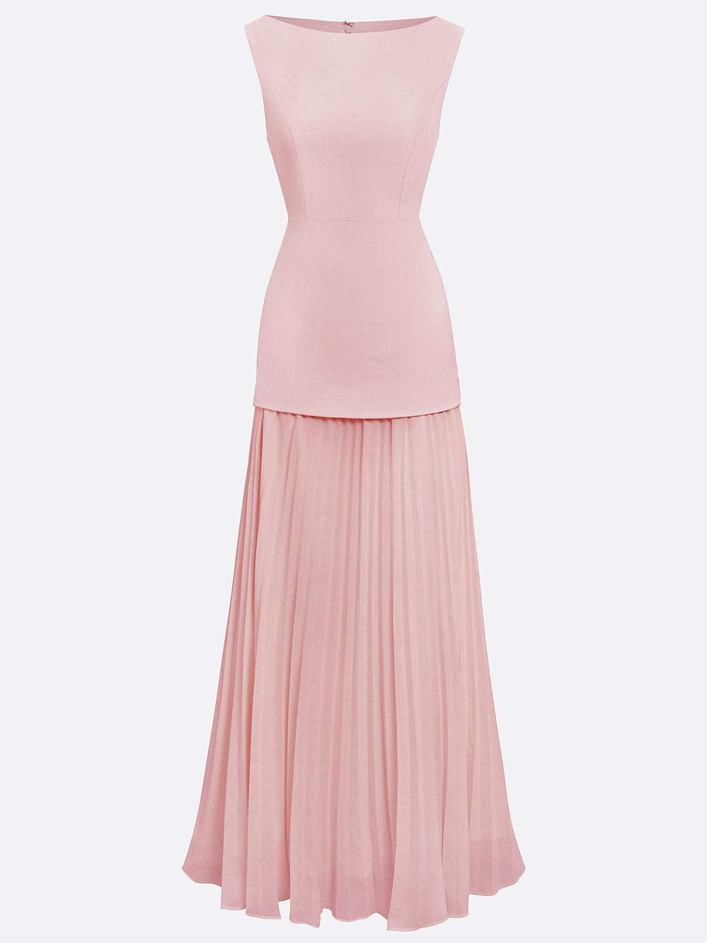 Micaela - Robe longue plissée de design