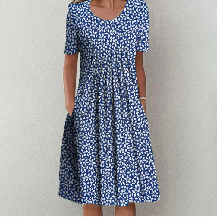 Valériane - Robe élégante en coton