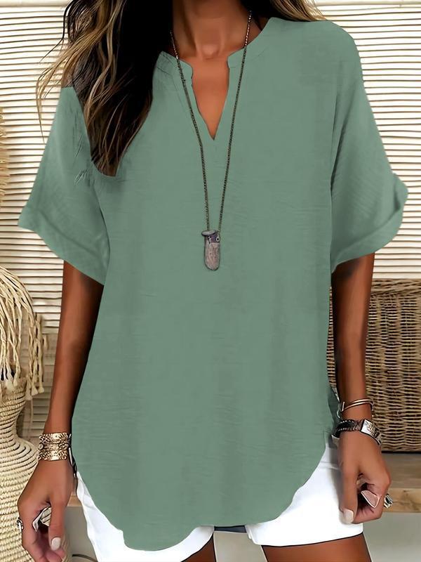 Blouse Xalina avec décolleté en V