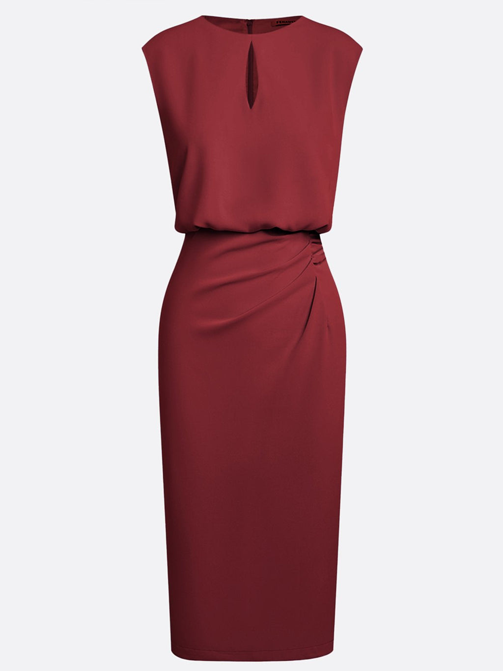 María - Robe midi de créateur