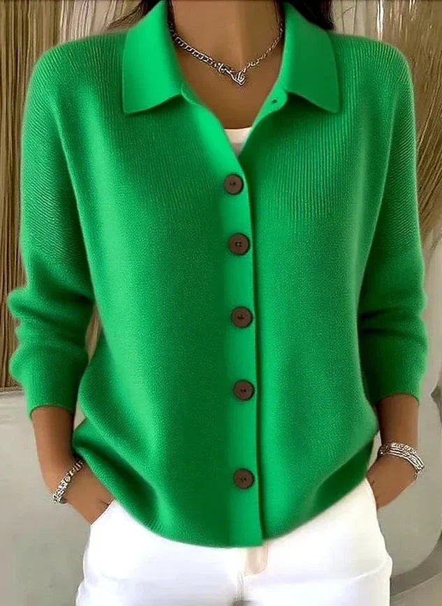 Cardigan féminin avec boutons