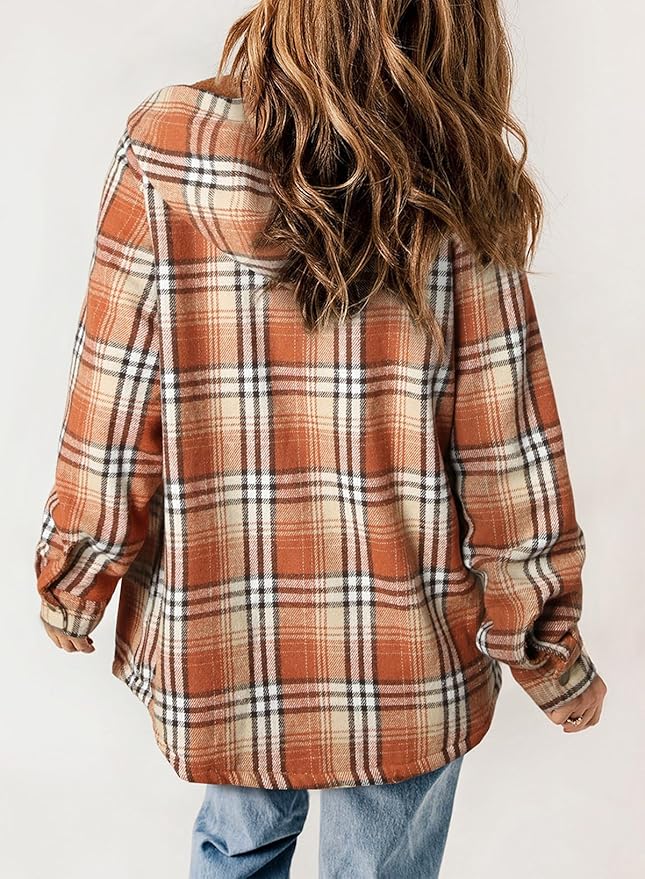 Elvessa | Veste en Flanelle à Carreaux