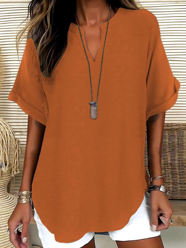 Blouse Xalina avec décolleté en V