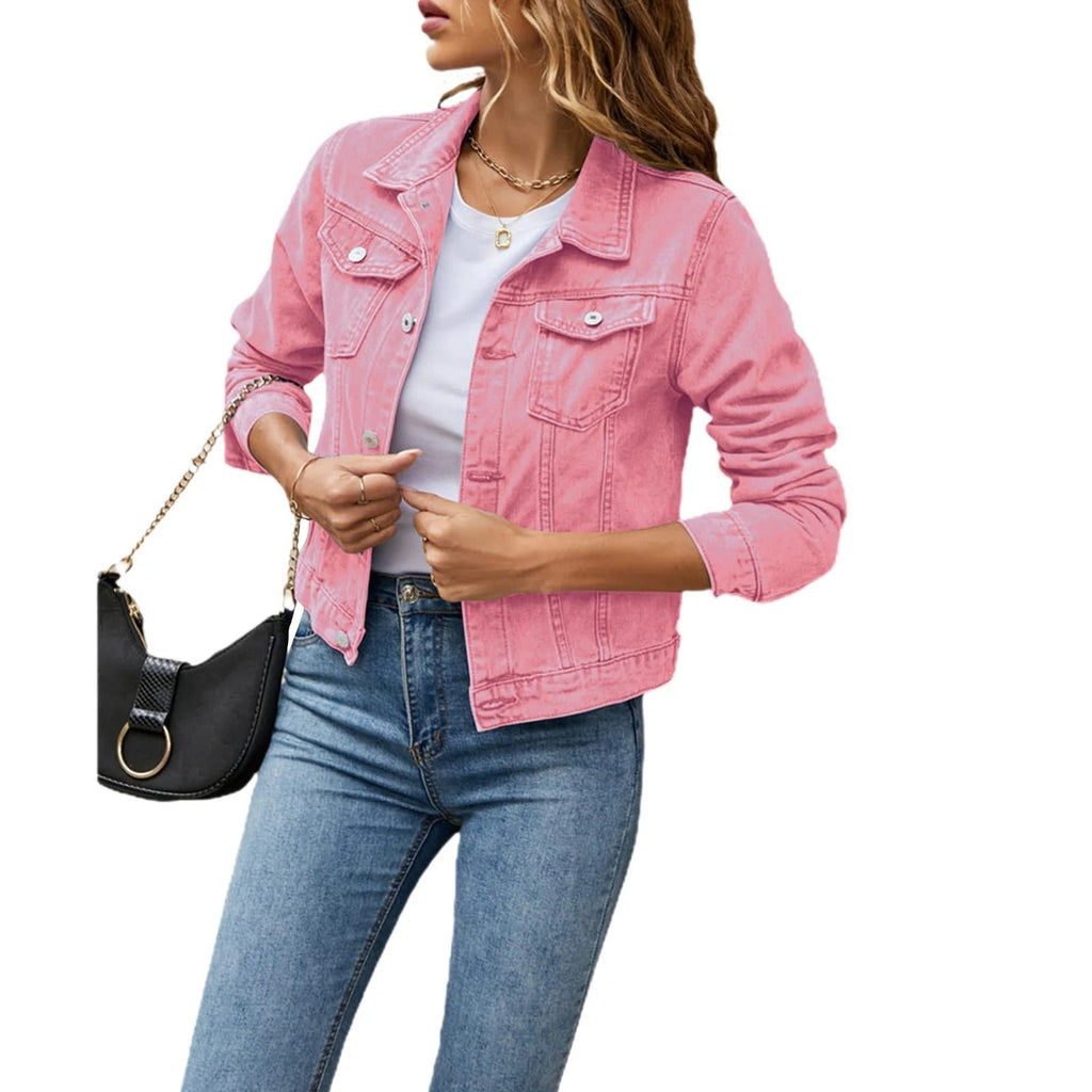 Charlotte | Veste en Jean avec Boutons