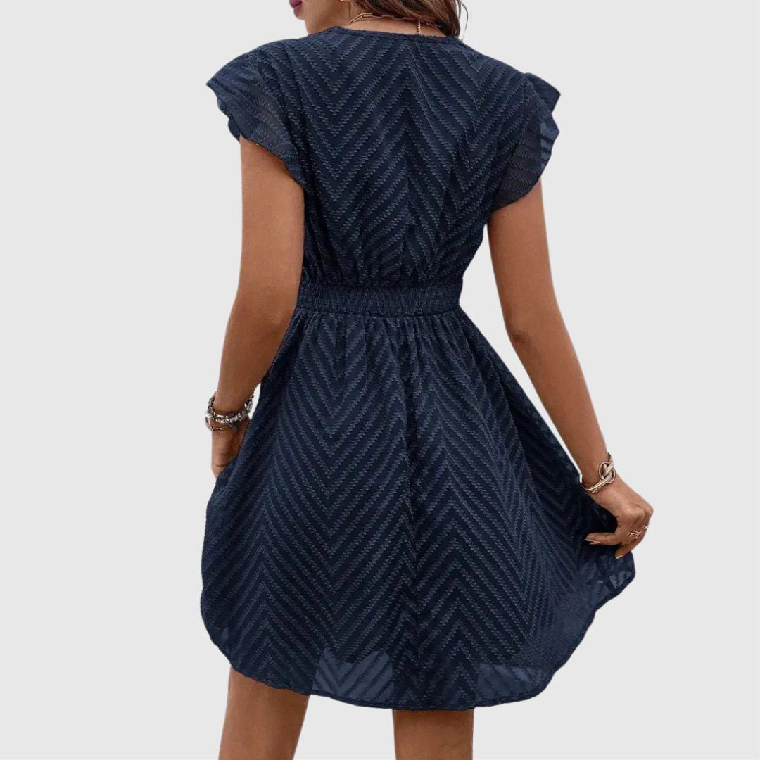 Sophia - Robe Élégante et Confortable avec Décolleté en Cœur