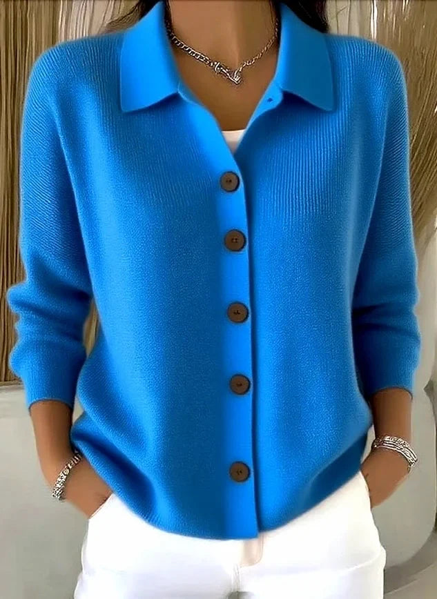 Cardigan féminin avec boutons