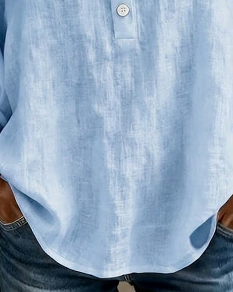 Blouse en Dentelle à Col Carré avec Manches Bouffantes