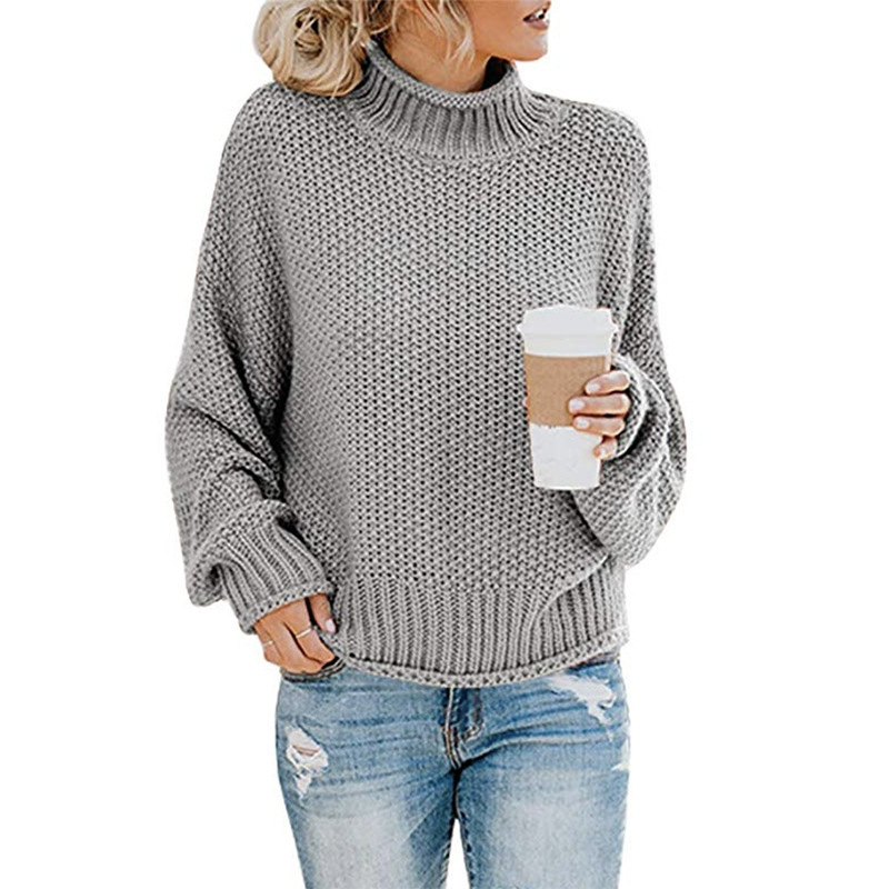 Noël - Pull Col Montant Confortable