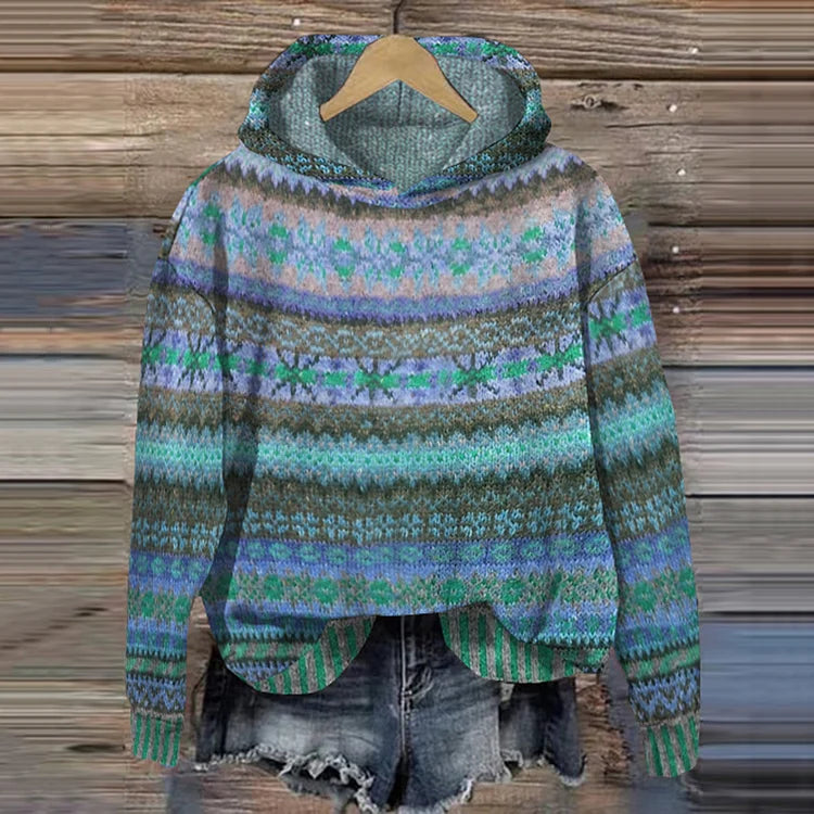 Anja | Pull avec Motif Ethnique