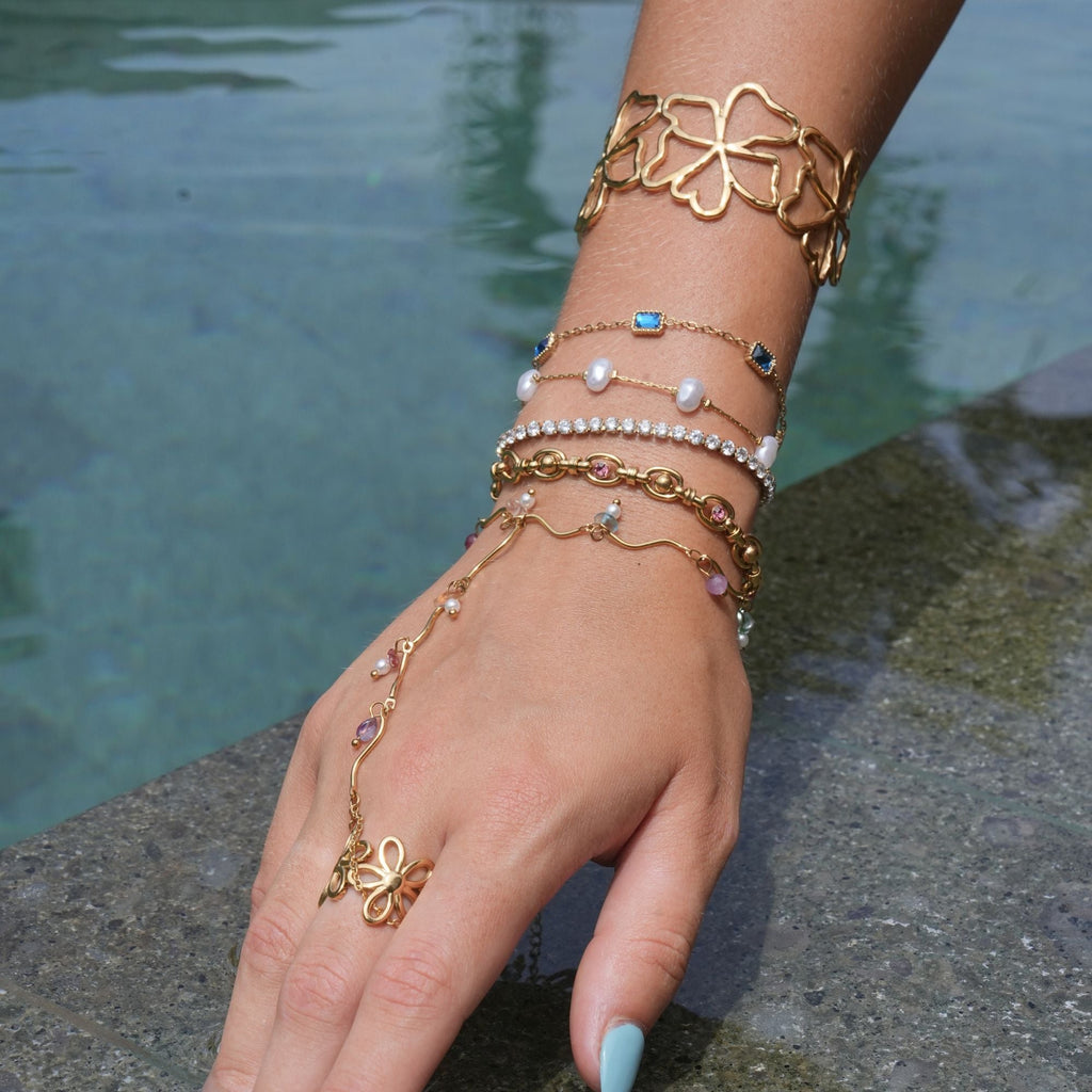 Bague Eirlys Bloesem en Or 18K