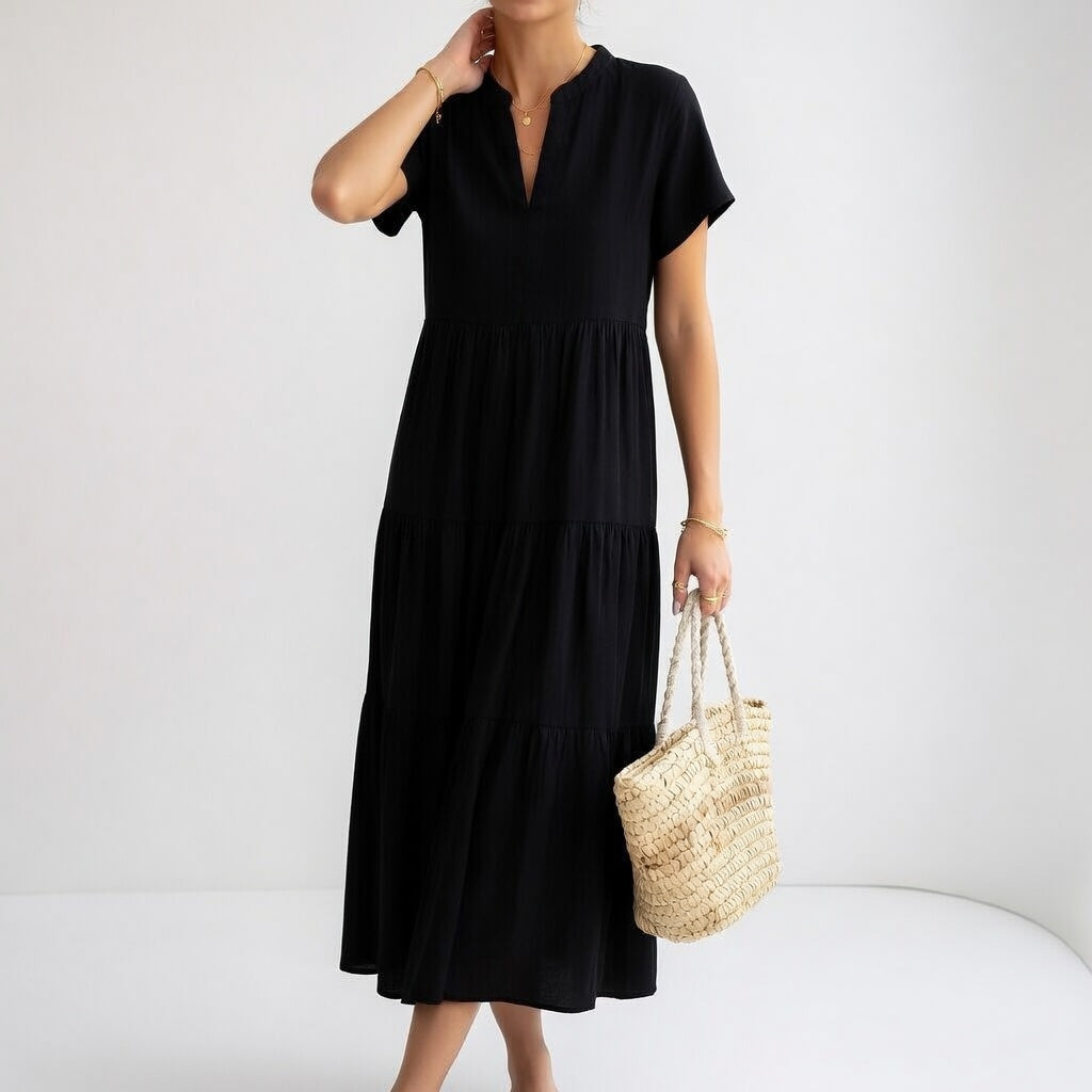 Althéa - Robe longue fluide estivale élégante