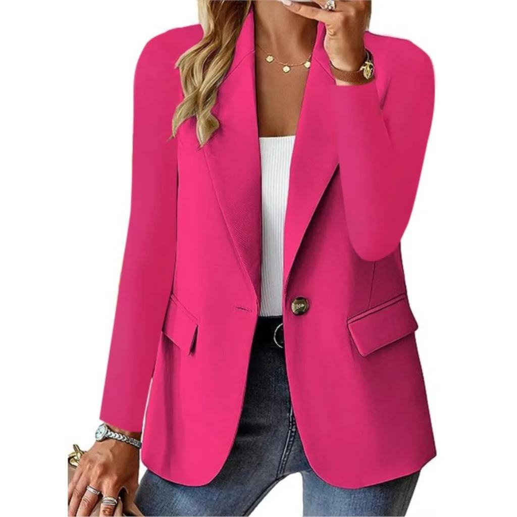 Vivienne | Blazer Long Sur Mesure avec Manches Longues