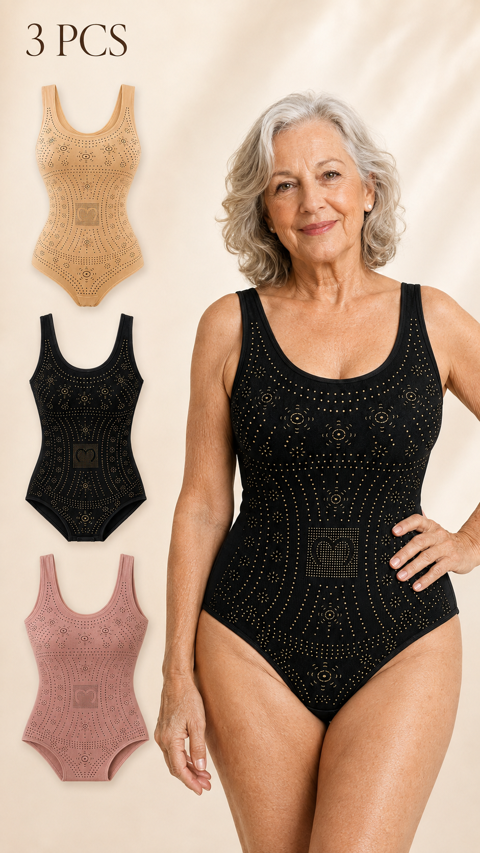 ELENA™ | Pack de 3 Bodys Sculptants & Gainants
