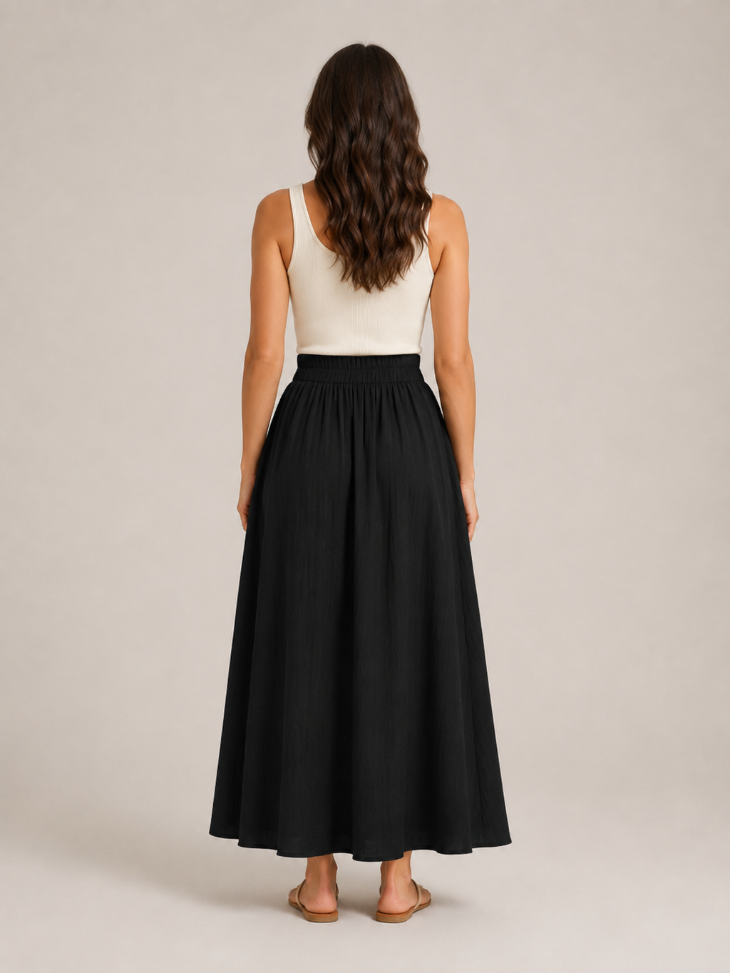 Tarelia - Culotte pour femmes avec taille élastique et jambes extra larges